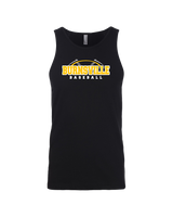 Burnsville HS Baseball Twill - Mens Tank Top