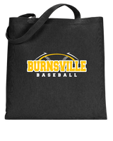 Burnsville HS Baseball Twill - Tote Bag