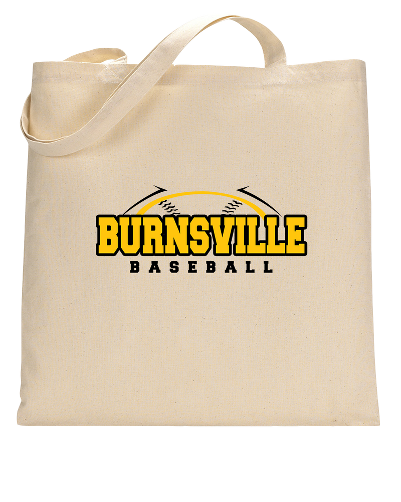 Burnsville HS Baseball Twill - Tote Bag