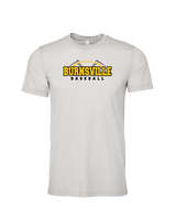 Burnsville HS Baseball Twill - Mens Tri Blend Shirt