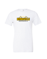 Burnsville HS Baseball Twill - Mens Tri Blend Shirt