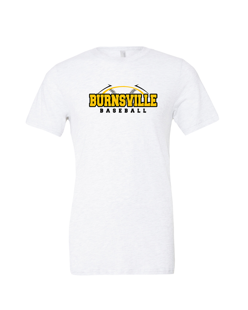 Burnsville HS Baseball Twill - Mens Tri Blend Shirt