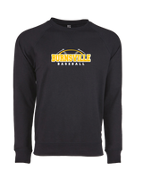 Burnsville HS Baseball Twill - Crewneck Sweatshirt