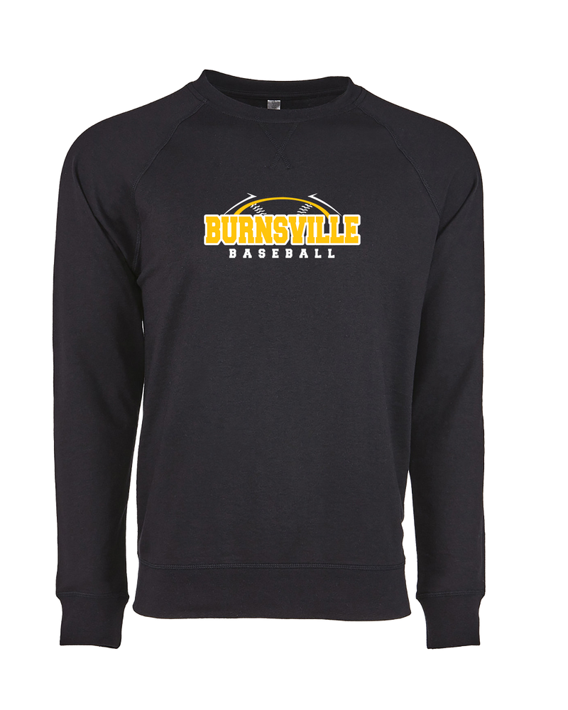 Burnsville HS Baseball Twill - Crewneck Sweatshirt