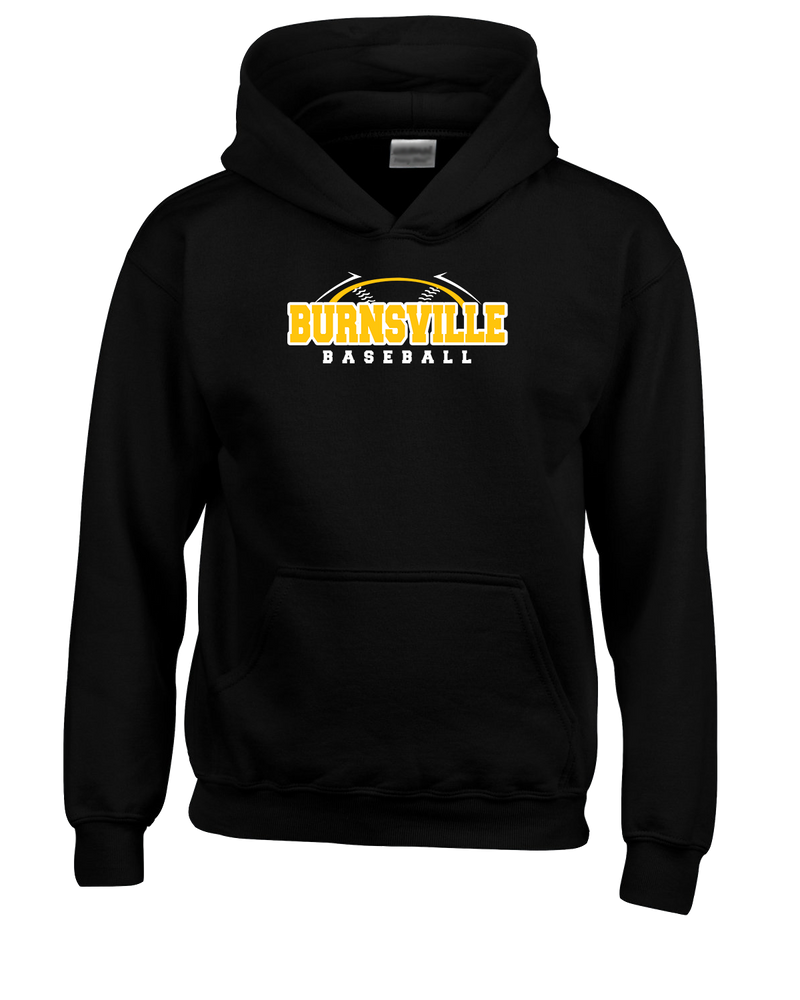 Burnsville HS Baseball Twill - Cotton Hoodie