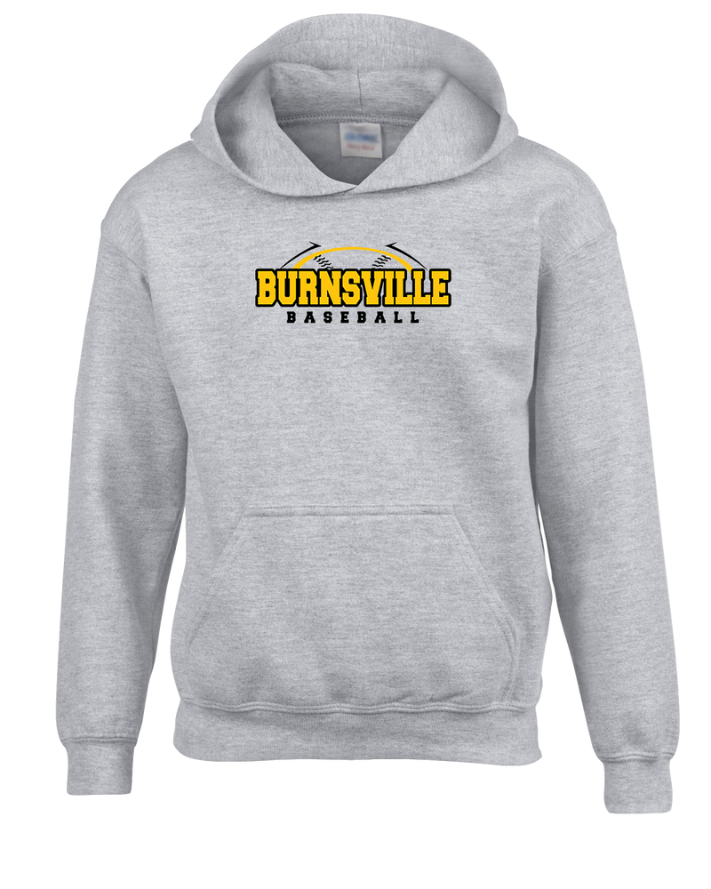 Burnsville HS Baseball Twill - Cotton Hoodie