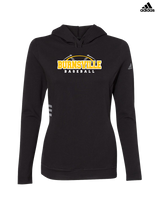 Burnsville HS Baseball Twill - Adidas Women's Lightweight Hooded Sweatshirt