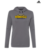 Burnsville HS Baseball Twill - Adidas Women's Lightweight Hooded Sweatshirt