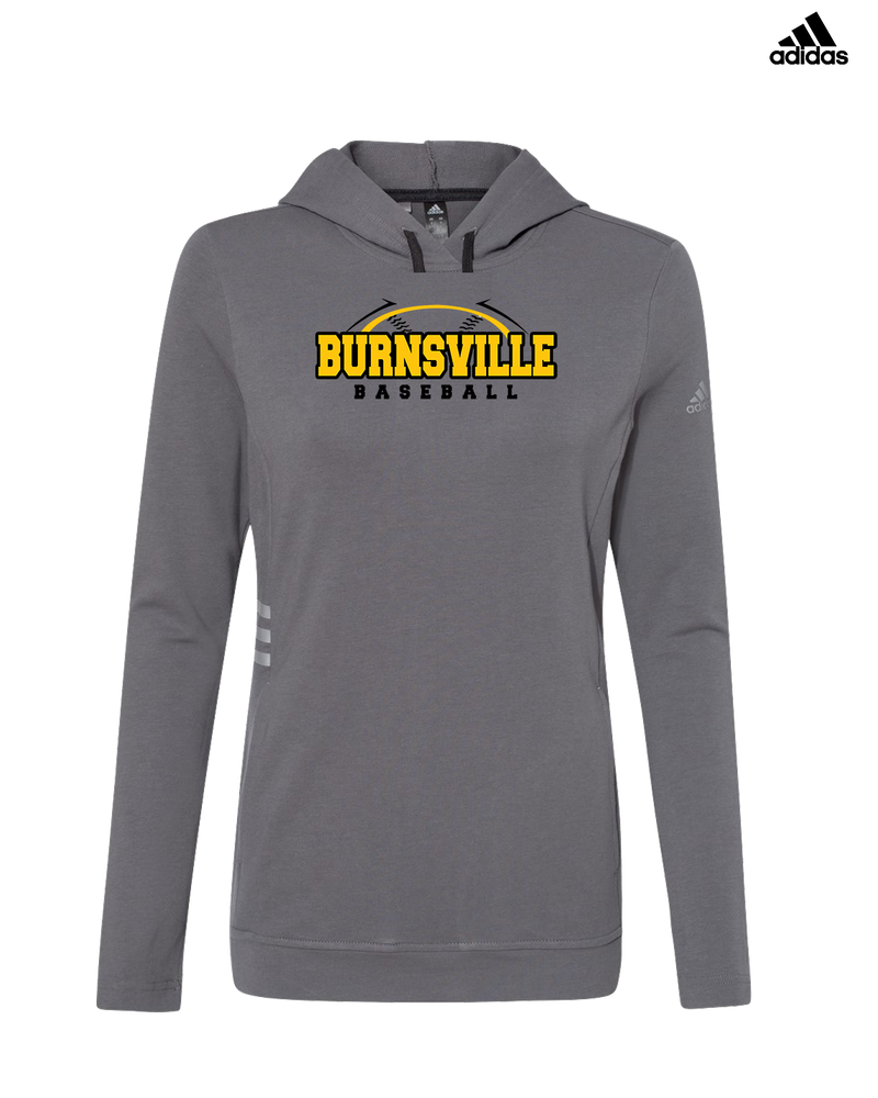 Burnsville HS Baseball Twill - Adidas Women's Lightweight Hooded Sweatshirt