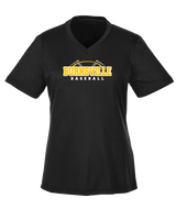 Burnsville HS Baseball Twill - Womens Performance Shirt