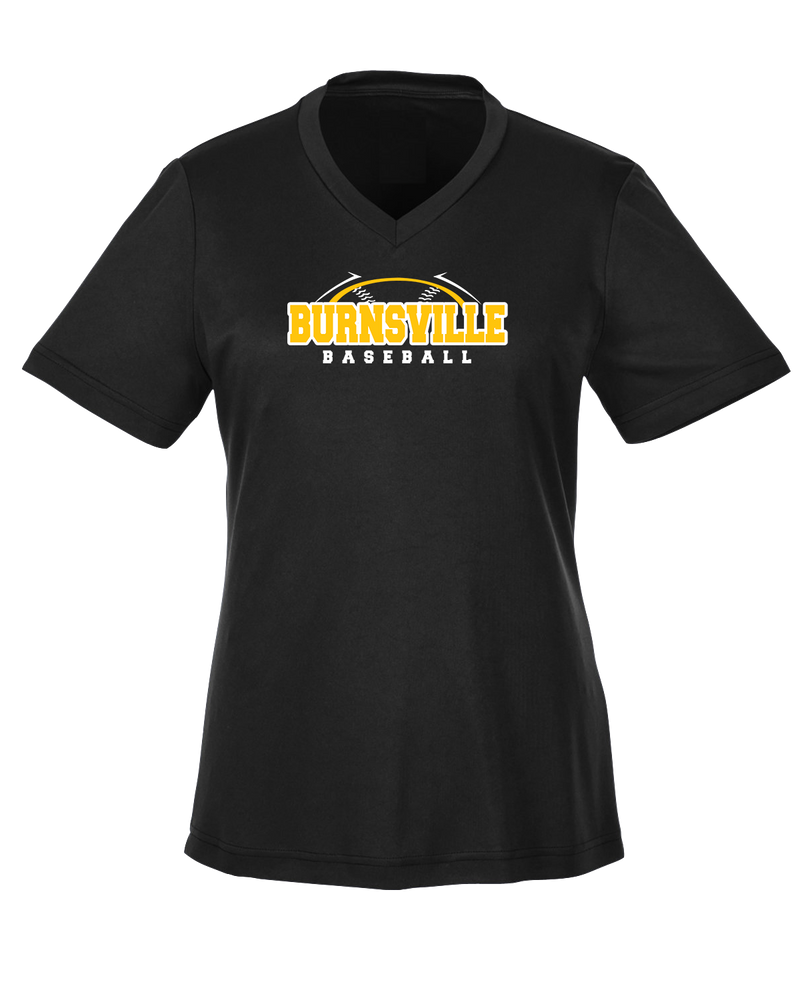 Burnsville HS Baseball Twill - Womens Performance Shirt