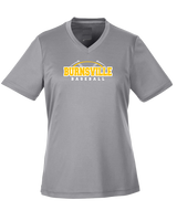 Burnsville HS Baseball Twill - Womens Performance Shirt