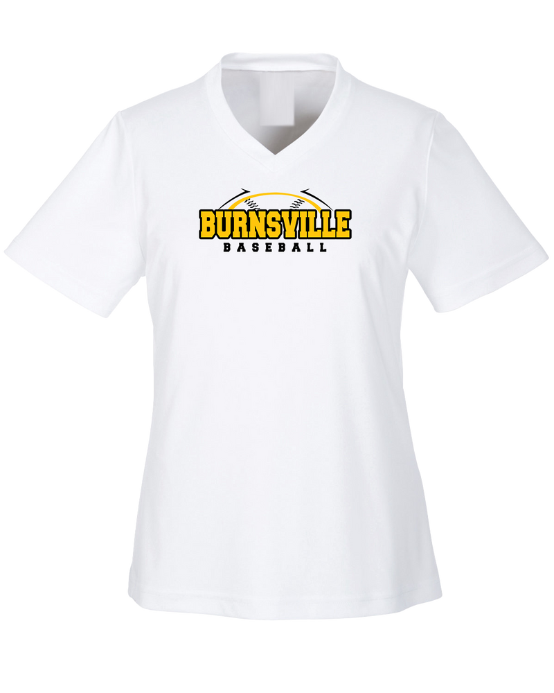 Burnsville HS Baseball Twill - Womens Performance Shirt