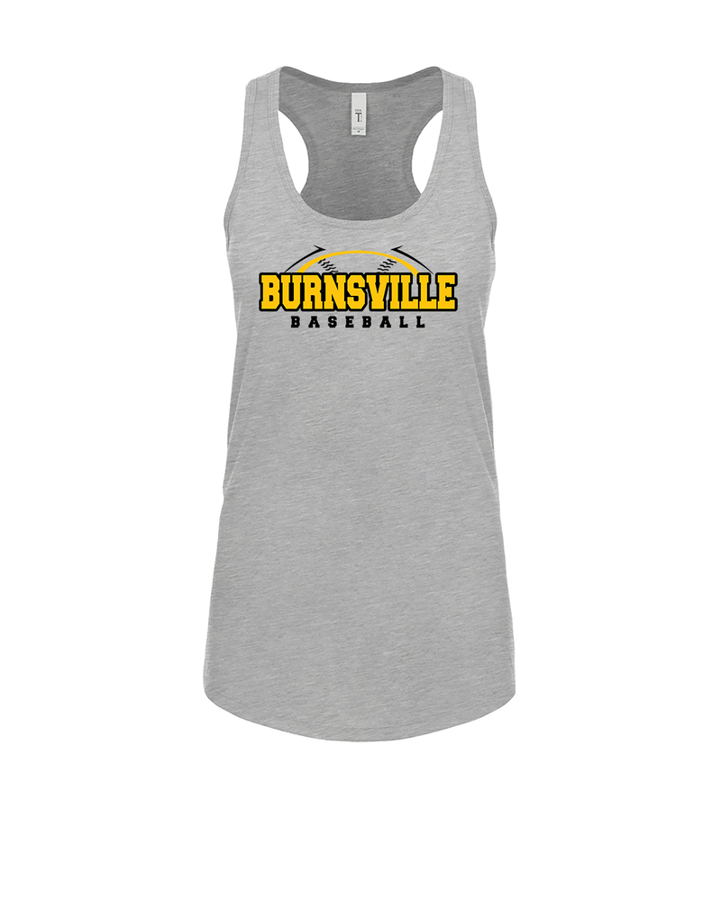 Burnsville HS Baseball Twill - Womens Tank Top