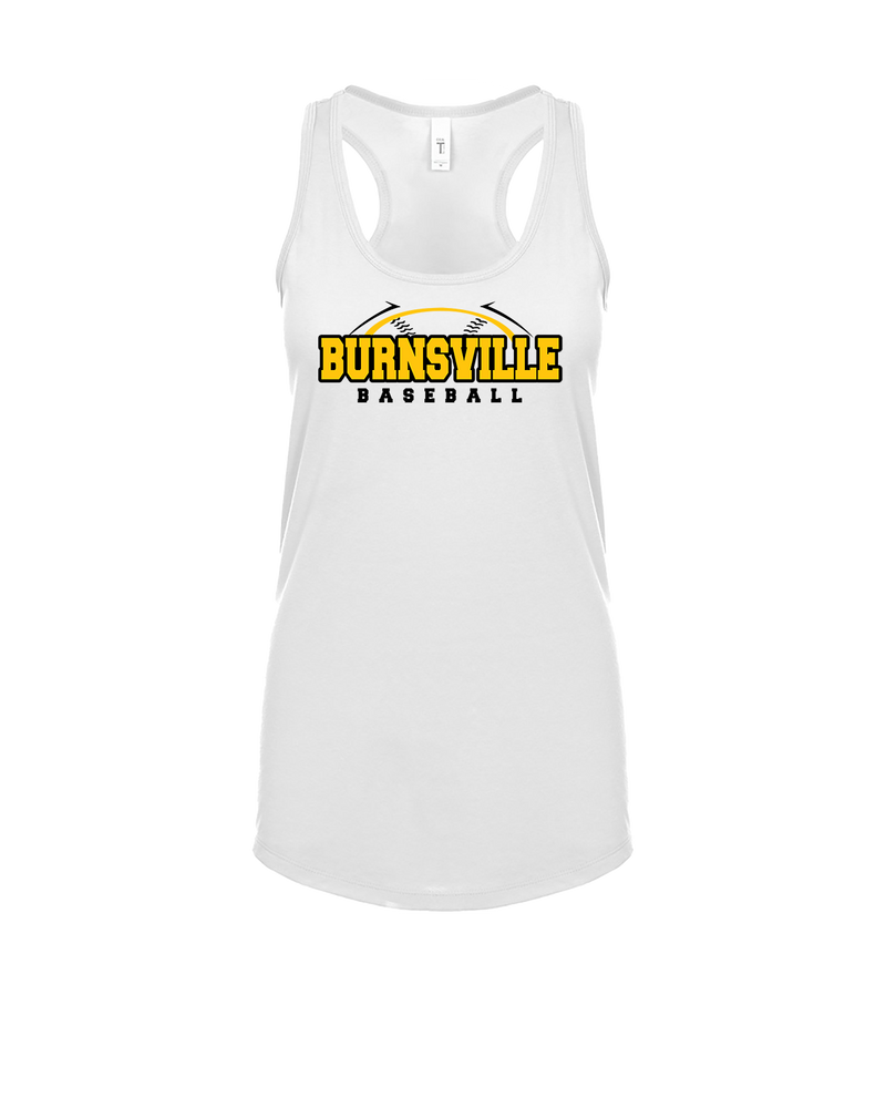 Burnsville HS Baseball Twill - Womens Tank Top