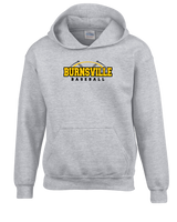 Burnsville HS Baseball Twill - Youth Hoodie