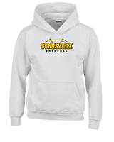 Burnsville HS Baseball Twill - Youth Hoodie