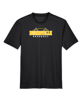 Burnsville HS Baseball Twill - Youth Performance T-Shirt