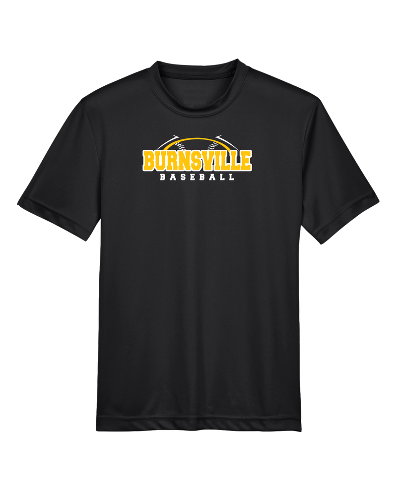 Burnsville HS Baseball Twill - Youth Performance T-Shirt