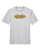 Burnsville HS Baseball Twill - Youth Performance T-Shirt