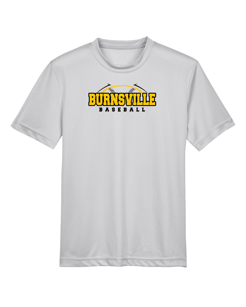 Burnsville HS Baseball Twill - Youth Performance T-Shirt