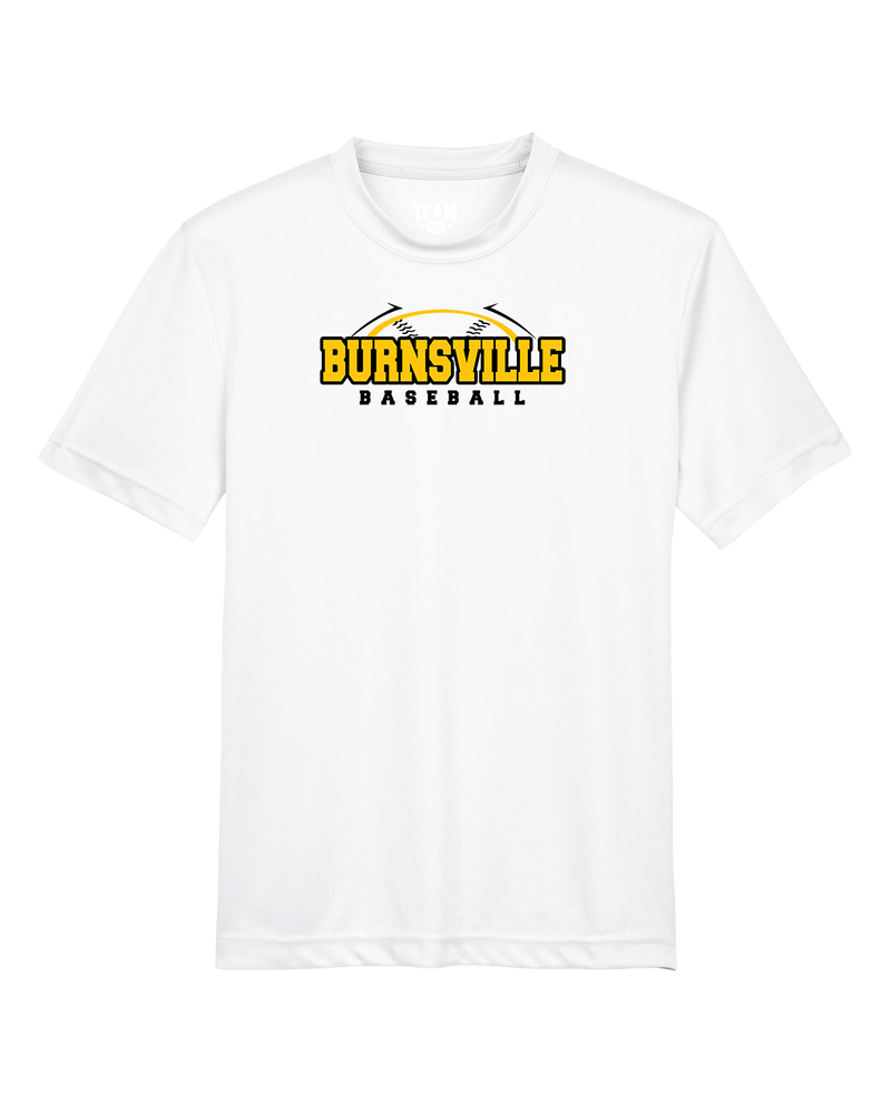 Burnsville HS Baseball Twill - Youth Performance T-Shirt