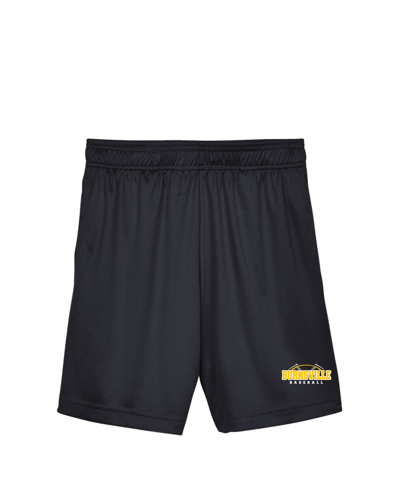 Burnsville HS Baseball Twill - Youth Short