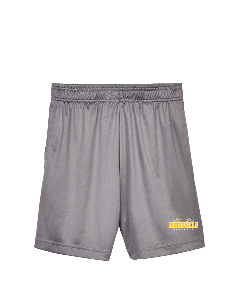 Burnsville HS Baseball Twill - Youth Short