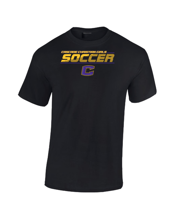 Cascade Christian Soccer - Cotton T-Shirt