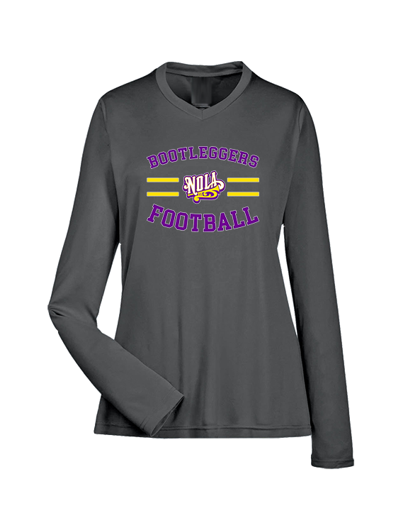 Camp Hardy Football Curve - Womens Performance Longsleeve