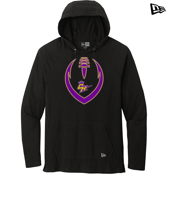 Camp Hardy Football Full Football - New Era Tri-Blend Hoodie