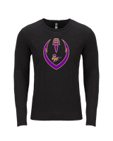 Camp Hardy Football Full Football - Tri-Blend Long Sleeve