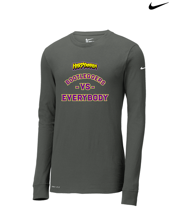 Camp Hardy Football Vs Everybody - Mens Nike Longsleeve