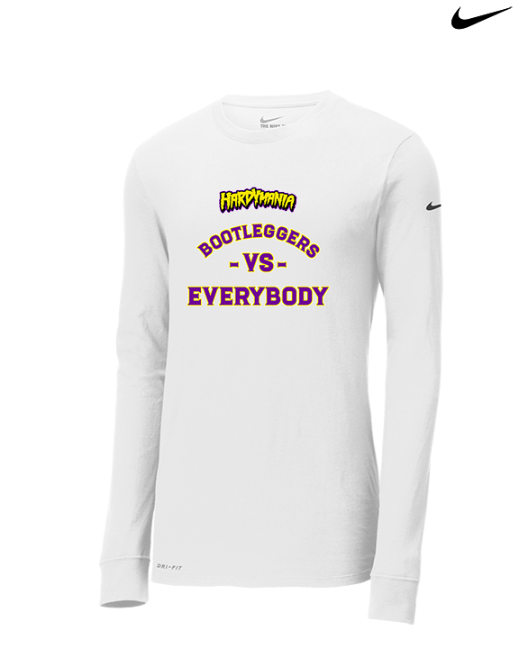 Camp Hardy Football Vs Everybody - Mens Nike Longsleeve