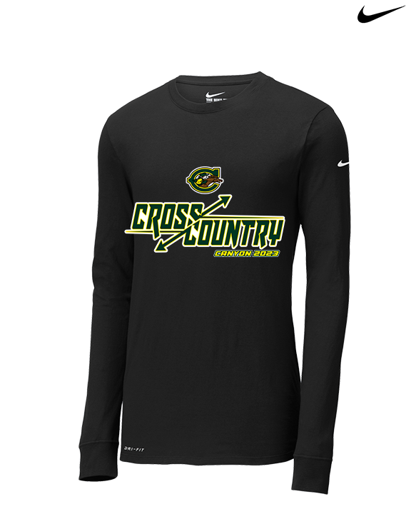 Canyon HS XC Arrows - Mens Nike Longsleeve