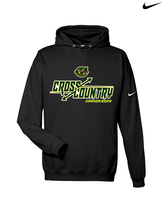 Canyon HS XC Arrows - Nike Club Fleece Hoodie