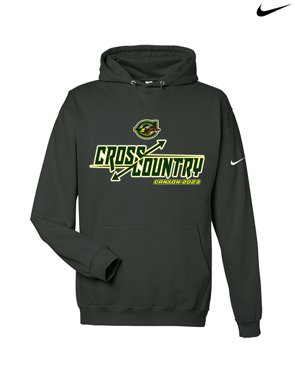 Canyon HS XC Arrows - Nike Club Fleece Hoodie