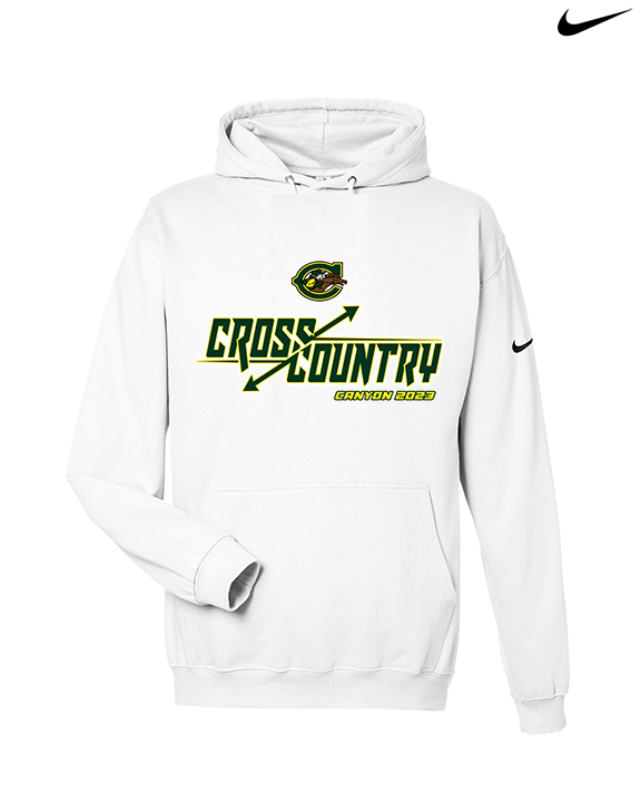 Canyon HS XC Arrows - Nike Club Fleece Hoodie