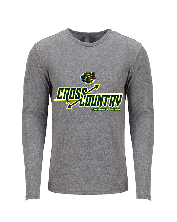 Canyon HS XC Arrows - Tri-Blend Long Sleeve