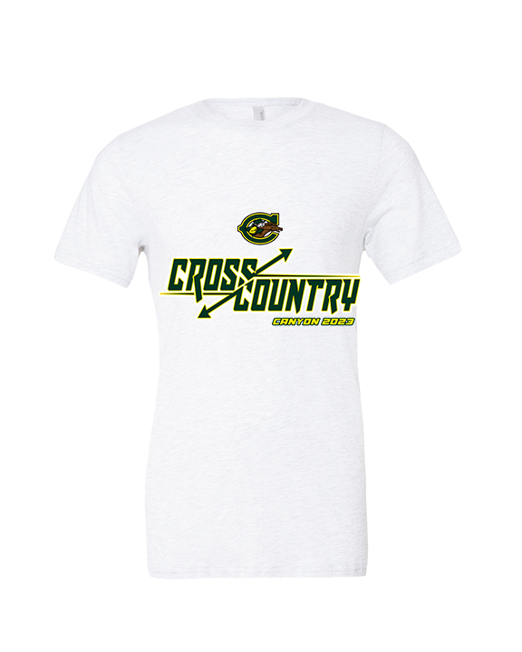 Canyon HS XC Arrows - Tri-Blend Shirt