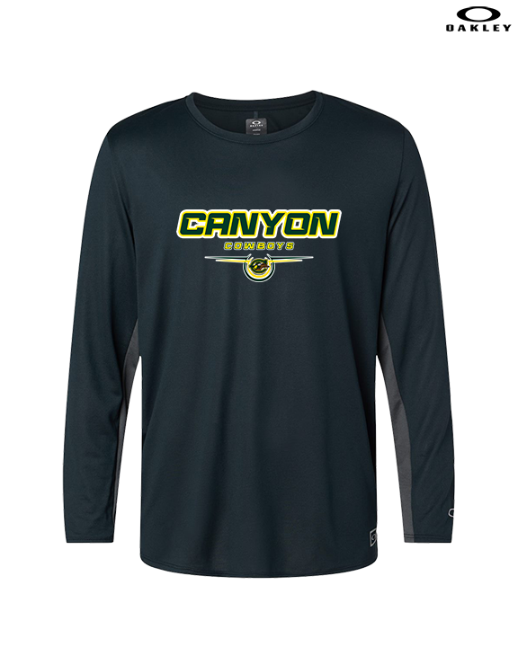 Canyon HS XC Design - Mens Oakley Longsleeve