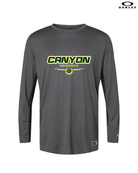 Canyon HS XC Design - Mens Oakley Longsleeve