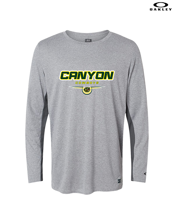 Canyon HS XC Design - Mens Oakley Longsleeve