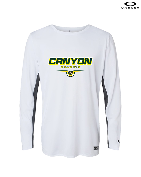 Canyon HS XC Design - Mens Oakley Longsleeve