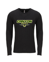 Canyon HS XC Design - Tri-Blend Long Sleeve