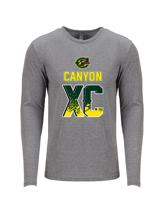 Canyon HS XC Splatter - Tri-Blend Long Sleeve