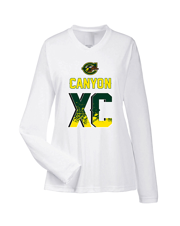 Canyon HS XC Splatter - Womens Performance Longsleeve