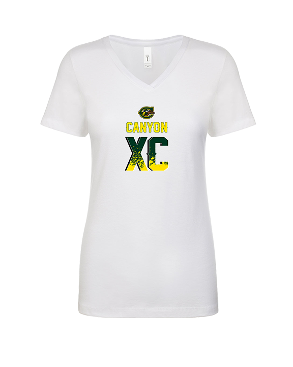 Canyon HS XC Splatter - Womens Vneck