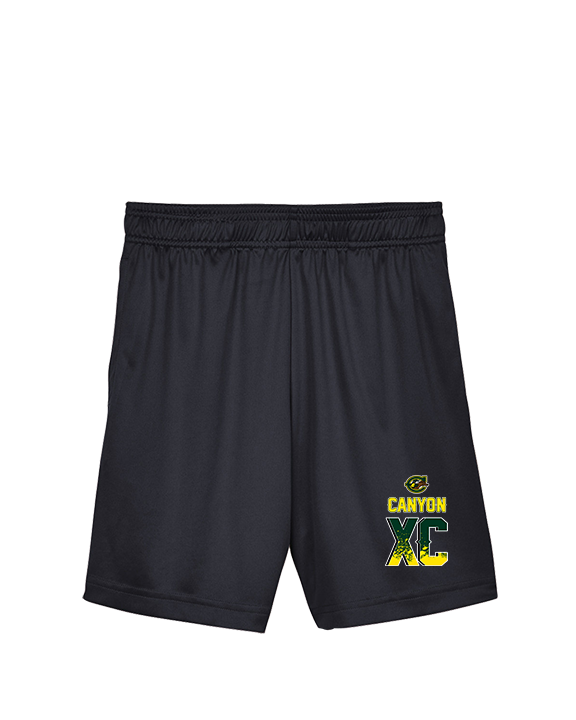 Canyon HS XC Splatter - Youth Training Shorts