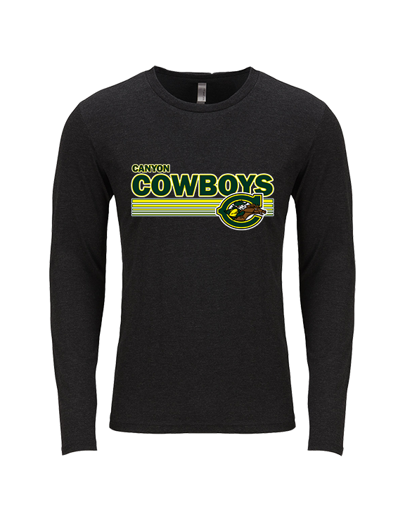 Canyon HS XC Stripes - Tri-Blend Long Sleeve